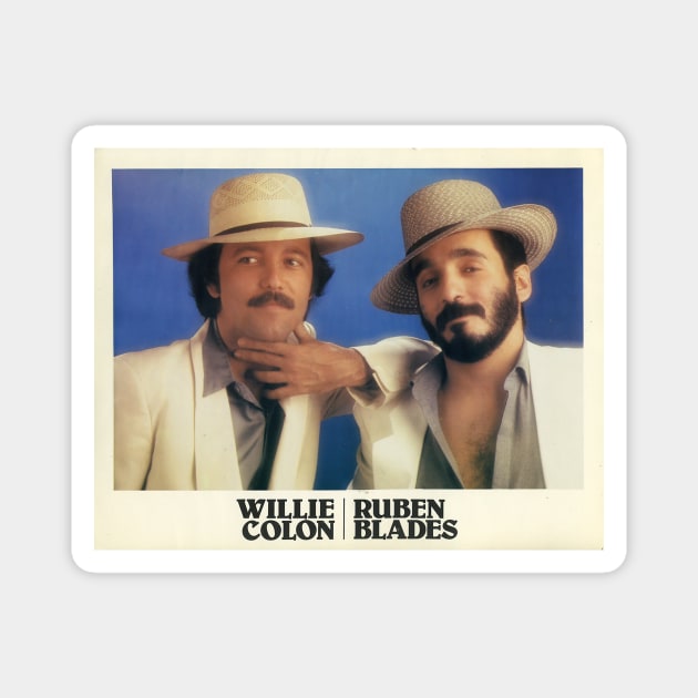 Willie Colon & Ruben Blades Magnet by gemini chronicles