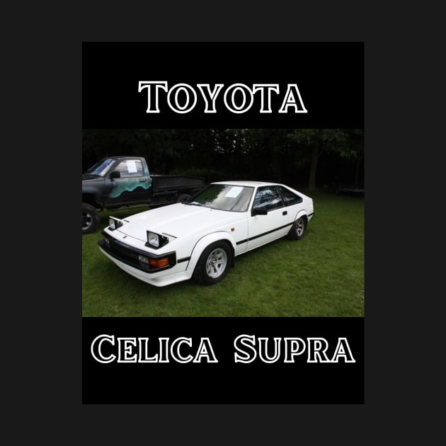 Toyota Celica Supra - Black and White Design by Trevor1984