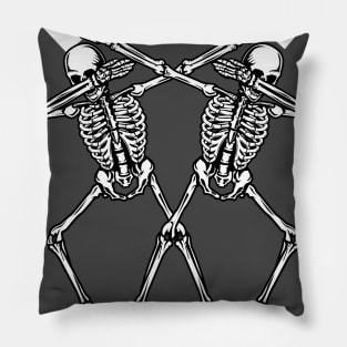 Skeleton Dab Pillow