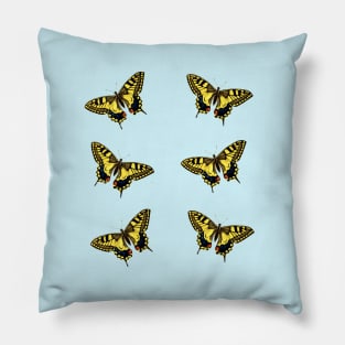 Yellow Swallowtail Butterfly 6 Pack Pillow