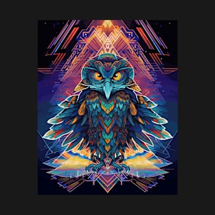 DMT Art Shamanic Eagle T-Shirt