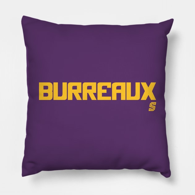 Joe Burreaux Pillow by StadiumSquad