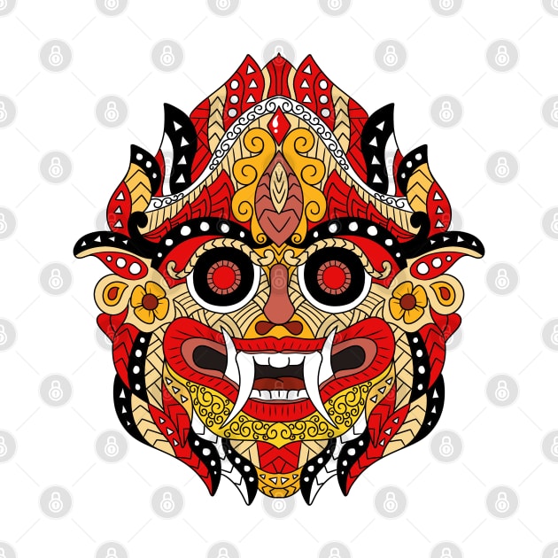 Barong Bali Mask by Tebscooler