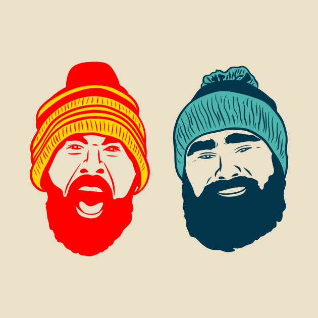 The kelce bros by Rsclstar