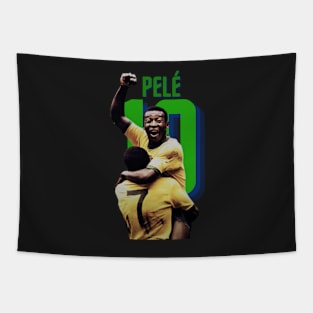 Pele 10 Classic Vintage with details T-Shirt Tapestry