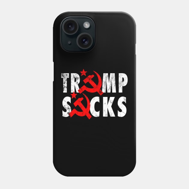 TRUMP SUCKS Phone Case by GoldenGear