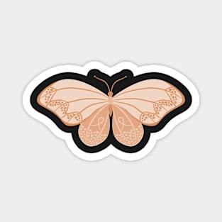 Aesthetic dreamy butterfly Magnet