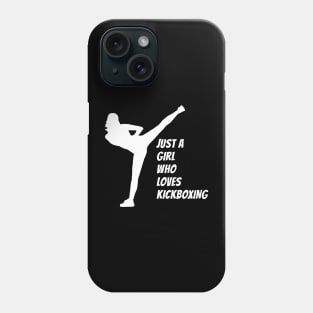 Girl Woman Kickboxer Muay Thai Phone Case