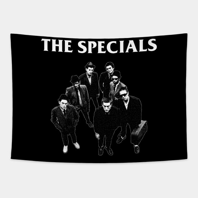 The Specials - Engraving Style Tapestry by Parody Merch