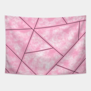 Stylish Pink Pattern Tapestry