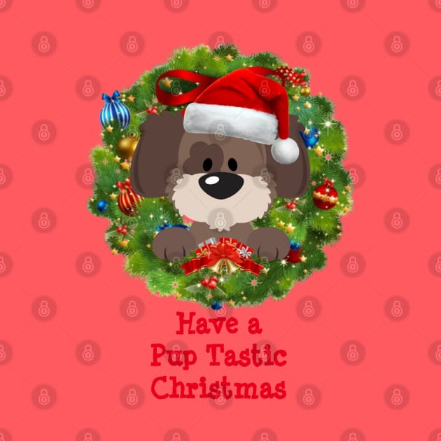 Have a Pup Tastic Christmas by Primigenia