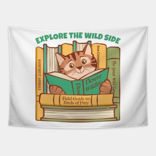 Explore the Wild Side with Books Tapestry