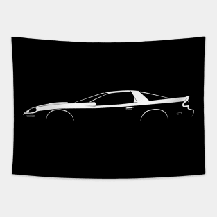 Chevrolet Camaro Z28 (2002) Silhouette Tapestry