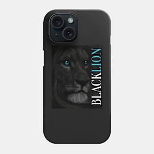 BLACK LION Fine Art Phone Case