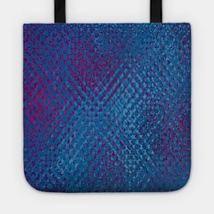 Iridescent Reds Blues Tote