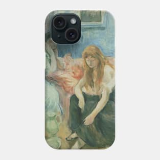 Two Girls by Berthe Morisot Phone Case