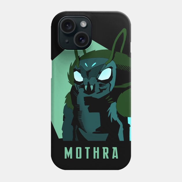 The Queen: Mothra! Phone Case by sketchart