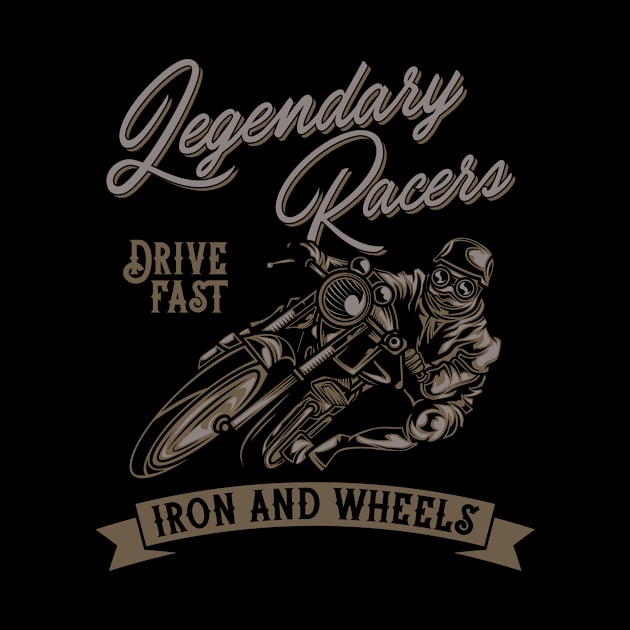 Motorcycle Legends Custom Motor Bikes Live To Ride Gift Tee by gdimido