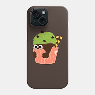 Choco cupcake Phone Case