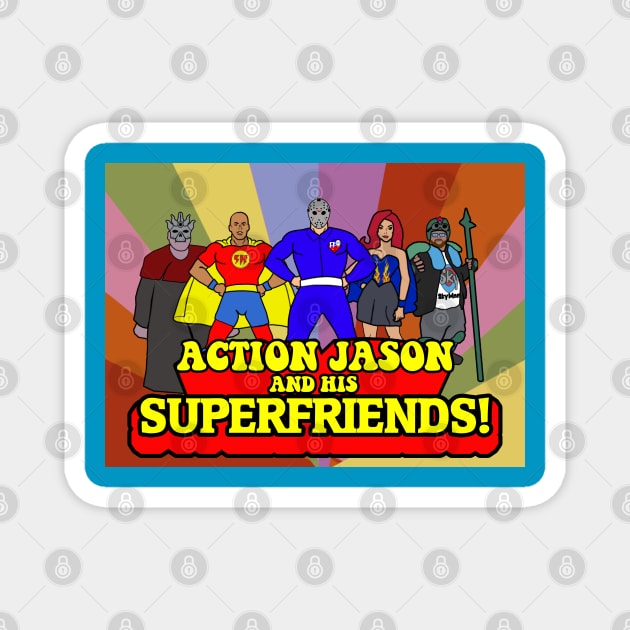 AJs Superfriends Magnet by Federation Skum Kosplay