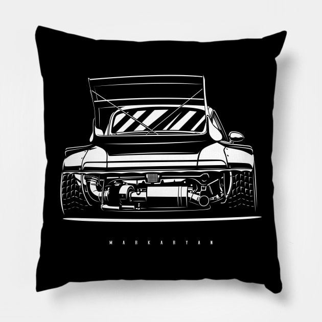 Rauh Welt Pillow by Markaryan