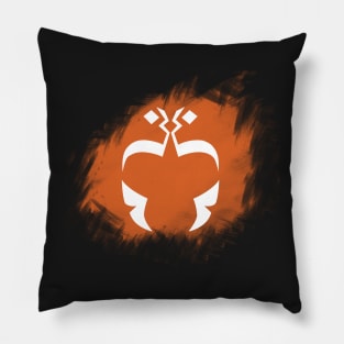 Ahsoka Tano Padawan Design [Black Background] Pillow