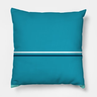 A supreme setup of Ice, Tiffany Blue, Water Blue and Marine Blue stripes. Pillow