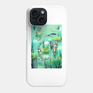 Minhwa: Nine Fishes B Type Phone Case