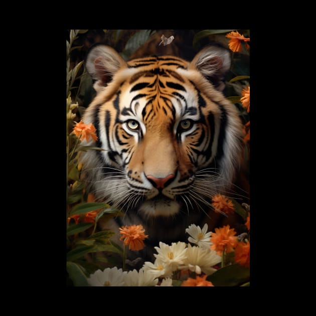 Floral Tiger by Durro