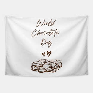 International Chocolate Day Tapestry