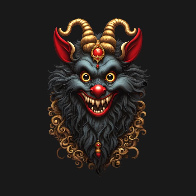 Decorated Christmas Krampus by didibayatee