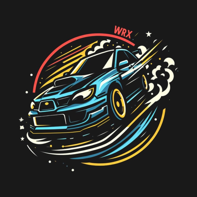 Subaru Impreza WRX Graphic by Venomshock