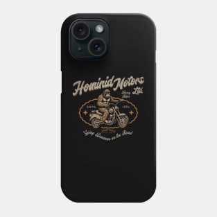 Harry Rider's Hominid Motors - Going Bananas on the Road Phone Case