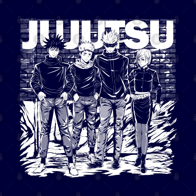 The Punks of Jujutsu (Version 3) by manoystee