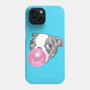 Bubble gum Pug Phone Case