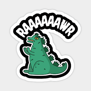 rawr dinosaur Magnet