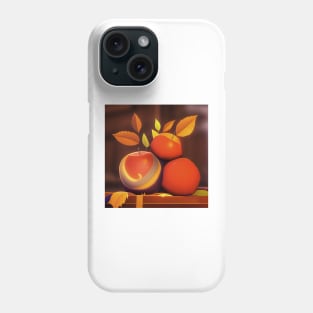 Stylized Apple Still Life Phone Case