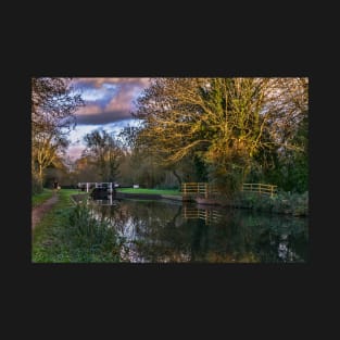 Autumn Reflections On The Kennet T-Shirt