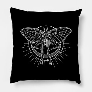 Luna Moth Pillow