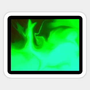 Solid Bright Kelly Green Color Sticker for Sale by Discounted