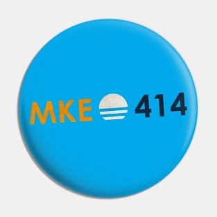 MKE Day 414 • Milwaukee, WI Pin