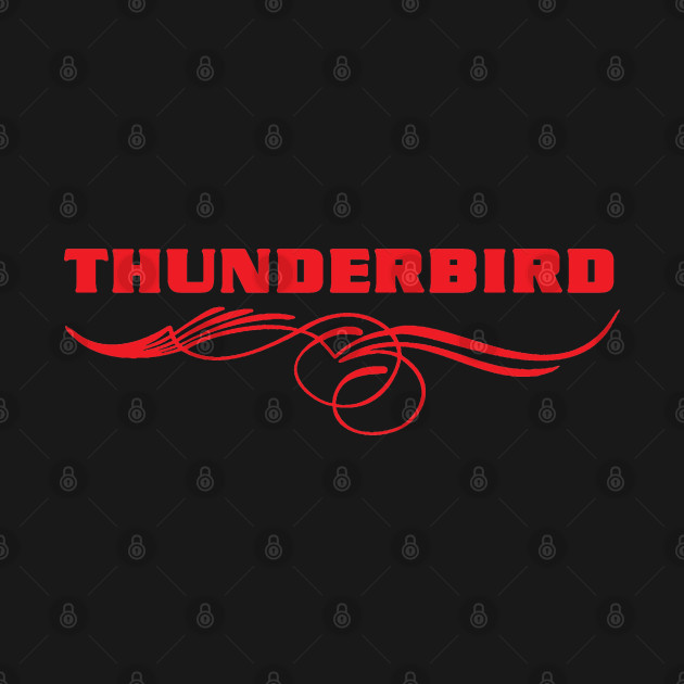 Thunderbird Emblem withSwoops Pinstripes by PauHanaDesign