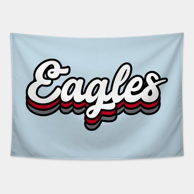 Eagles - Eastern Washington University Tapestry by Josh Wuflestad