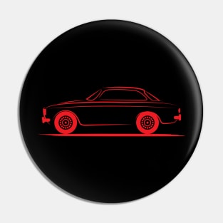 Alfa Romeo GTV GTA Red Pin