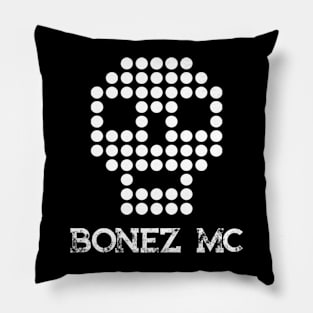 Bonez MC Skull Pillow