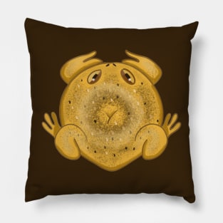 Everything Bagel Toad Pillow