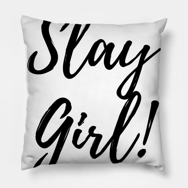 Boss Babe - Slay Girl Pillow by TheBossBabe