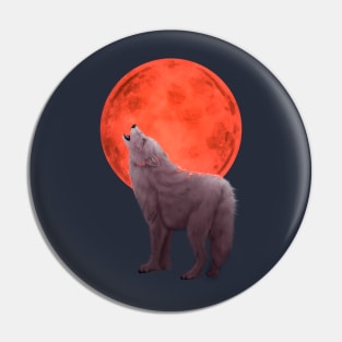 Red Moon Pin