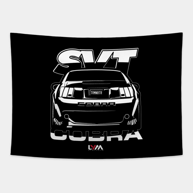 New Edge 2003/2004 Ford Mustang SVT Cobra Rear Tapestry by LYM Clothing