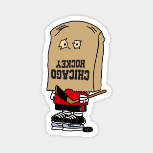 Chicago Hockey Bag of Shame Magnet